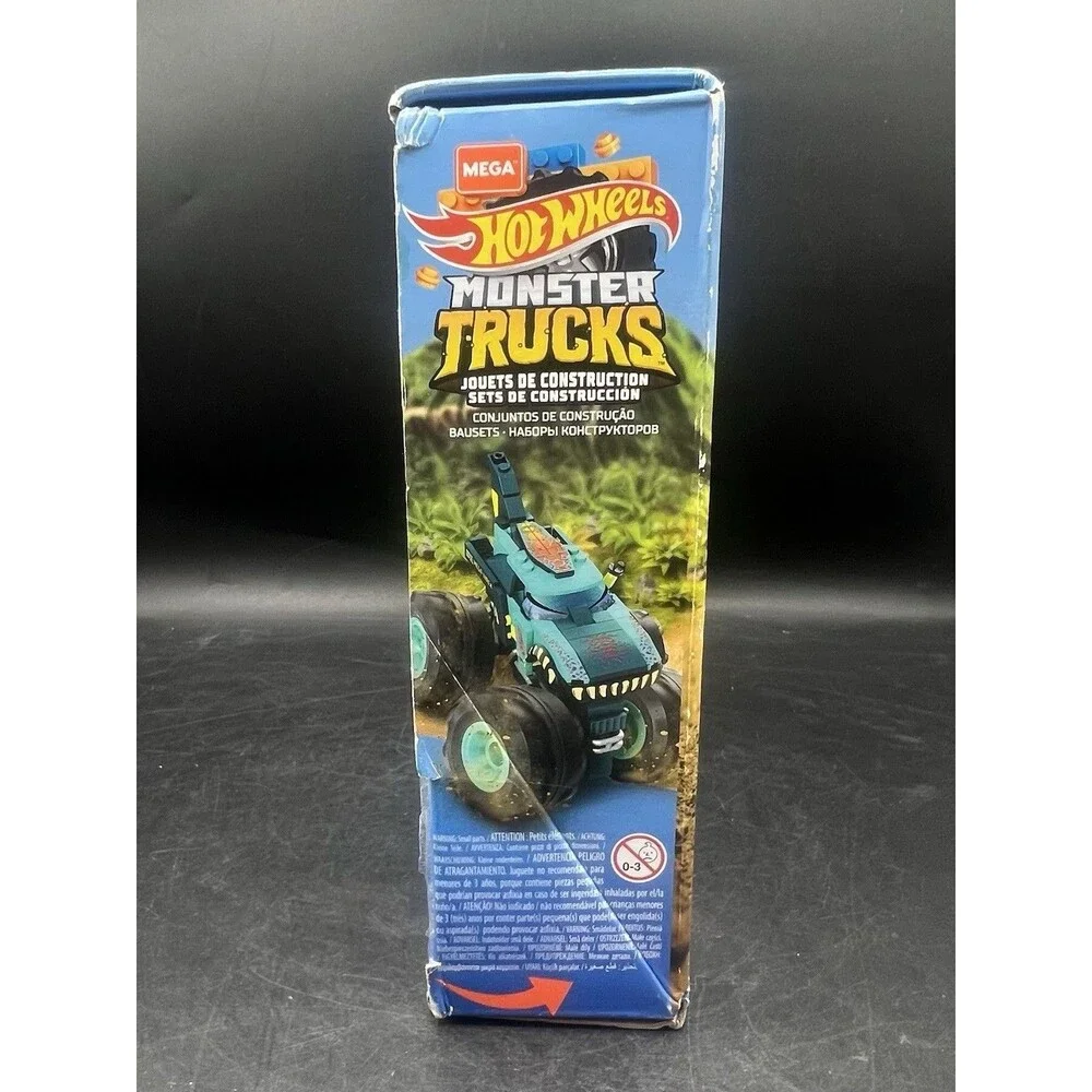 Mega Hot Wheels Mega Wrex Monster Truck Building Set 187 Pcs Micro Figure NEW